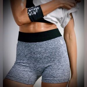 NWOT!! FREE PEOPLE MOVEMENT Happiness Runs Prajna Shorts W/Logo